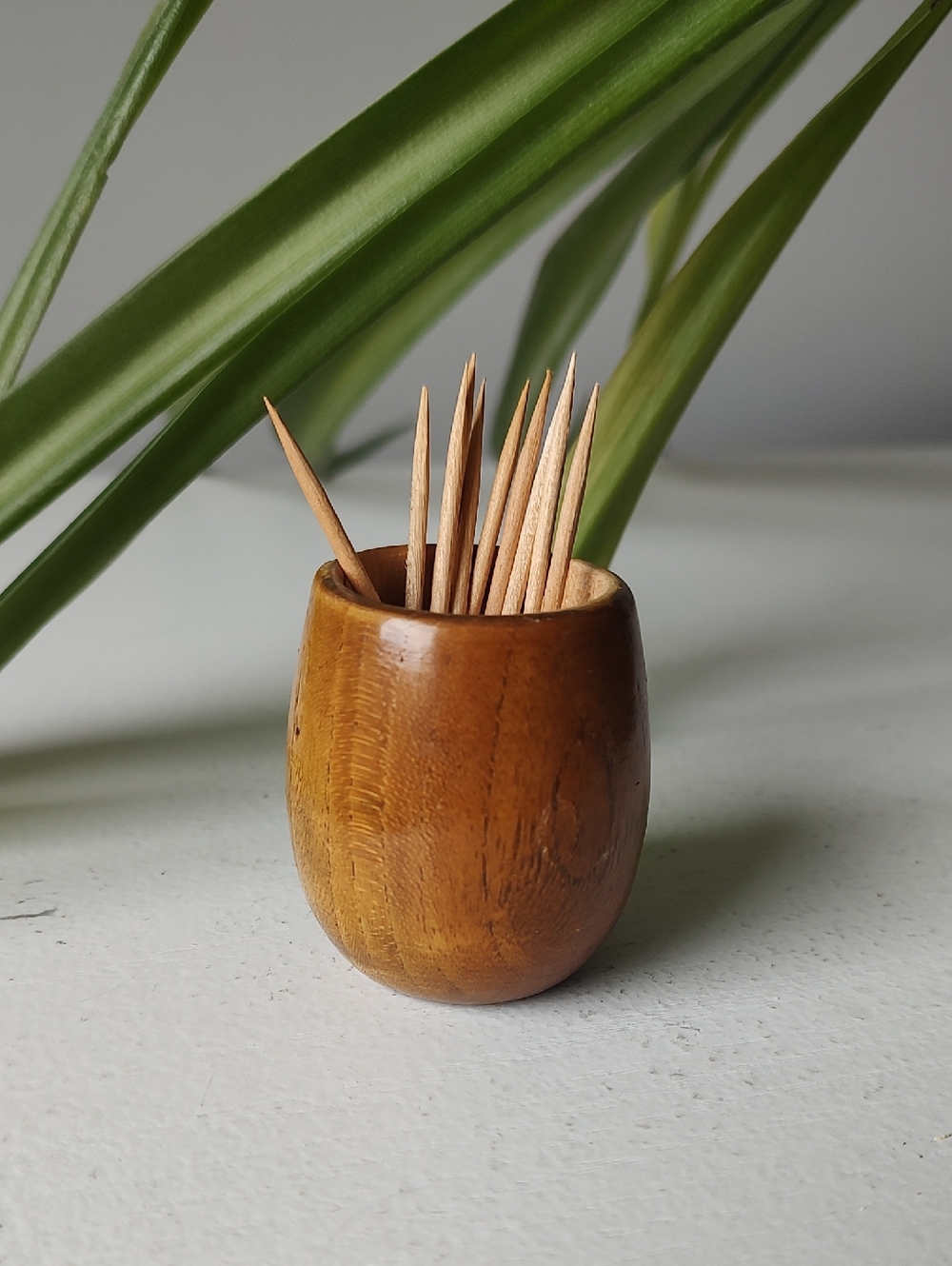 Wood Toothpick Holder